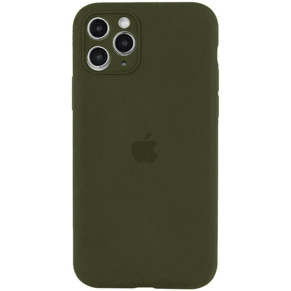 Аксесуар для iPhone Mobile Case Silicone Case Full Camera Protective Green/Dark Olive for iPhone 14 Pro