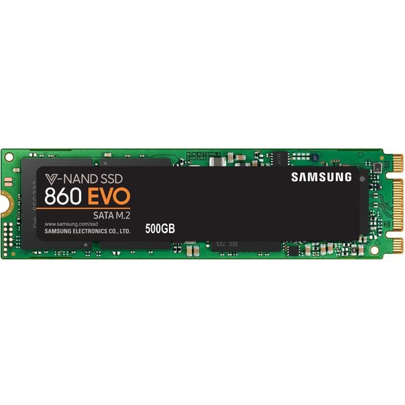 Samsung SSD M.2 860 EVO 500Gb (MZ-N6E500BW)
