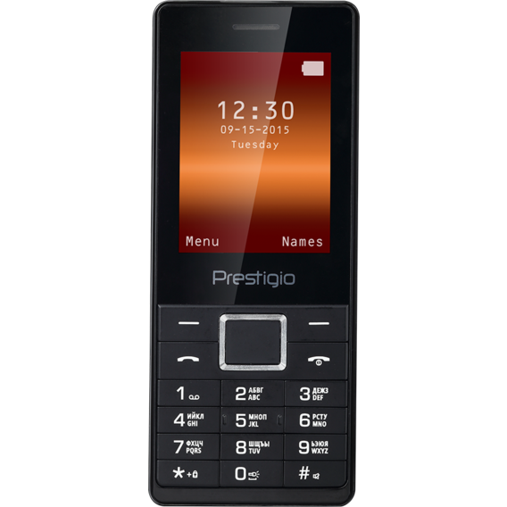 Мобильный телефон Prestigio Muze A1 1241 DS Black (UA UCRF)