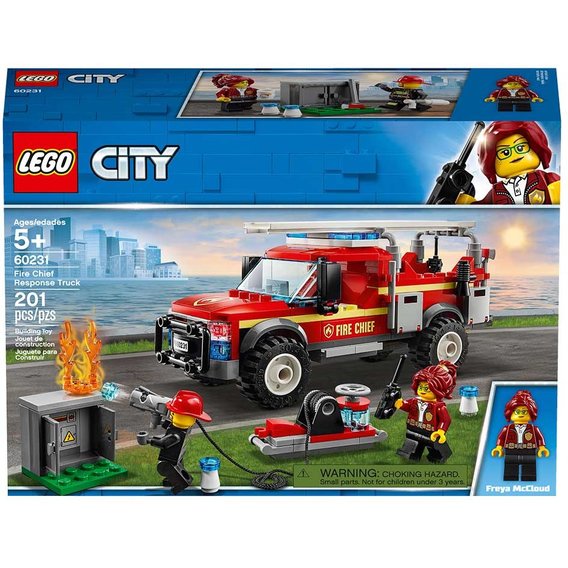 Конструктор LEGO City Грузовик начальника пожарной части (60231)