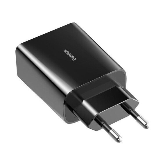 Зарядное устройство Baseus USB Wall Charger Speed Mini 18W Black (CCFS-W01)