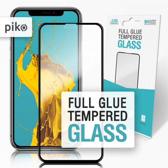 Аксессуар для iPhone Piko Tempered Glass Full Glue Black for iPhone 11 | XR
