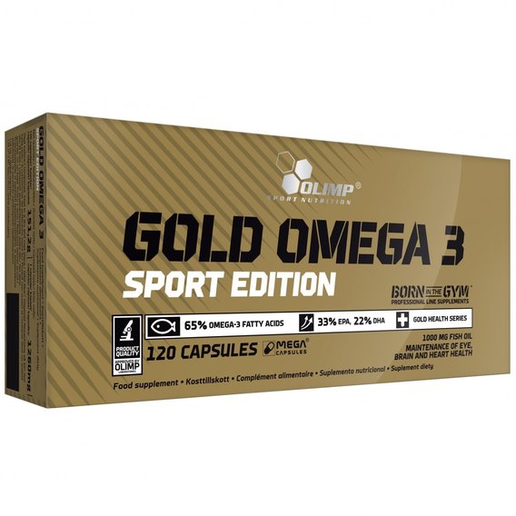 Olimp Gold Omega 3 Sport Edition 120 caps