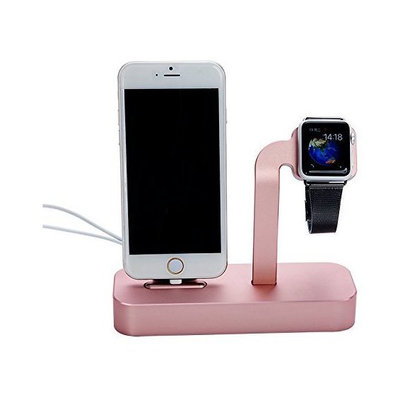 Аксессуар для Watch COTEetCI Base5 Dock Stand Rose Gold (CS2095-MRG) for Apple iPhone and Apple Watch