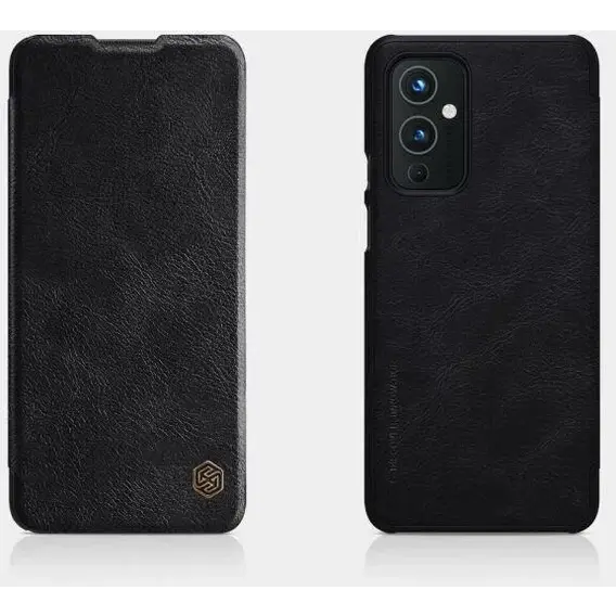 Аксессуар для смартфона Nillkin Qin Black for OnePlus 9R