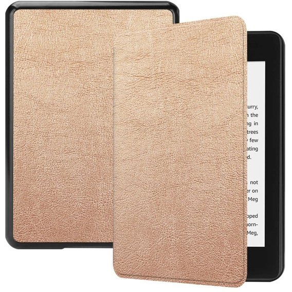 Аксессуар к электронной книге Leather Case Rose Gold for Amazon Kindle Paperwhite 4 10th Gen