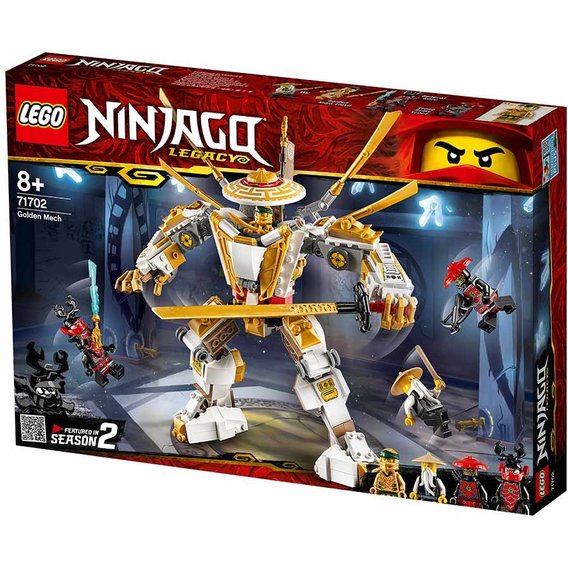 Конструктор LEGO Ninjago Золотой робот 489 деталей (71702)