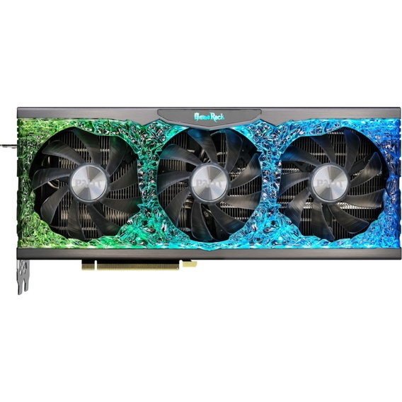 Видеокарта Palit GeForce RTX 3070 GameRock OC V1 (NE63070H19P2-1040G/LHR)