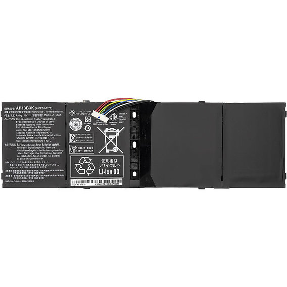 Батарея для ноутбука Аккумулятор для ноутбуков ACER Aspire V5-573 Series (AP13B3K, ARV573PA) 14.8V 3560mAh (original) (NB410217)