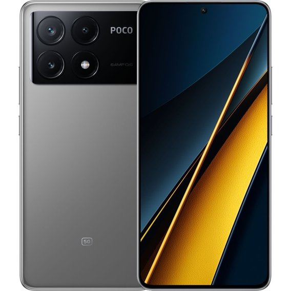 Смартфон Xiaomi Poco X6 Pro 5G 8/256GB Grey (Global)