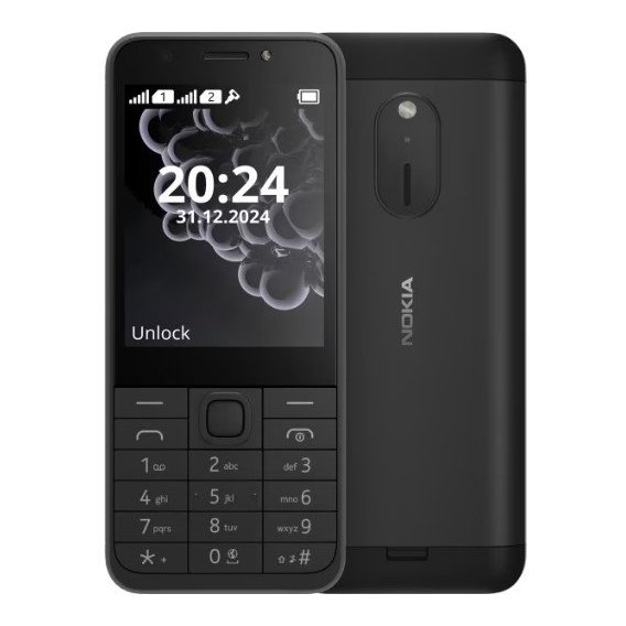Мобильный телефон Nokia 230 (2024) Dual Black (UA UCRF)