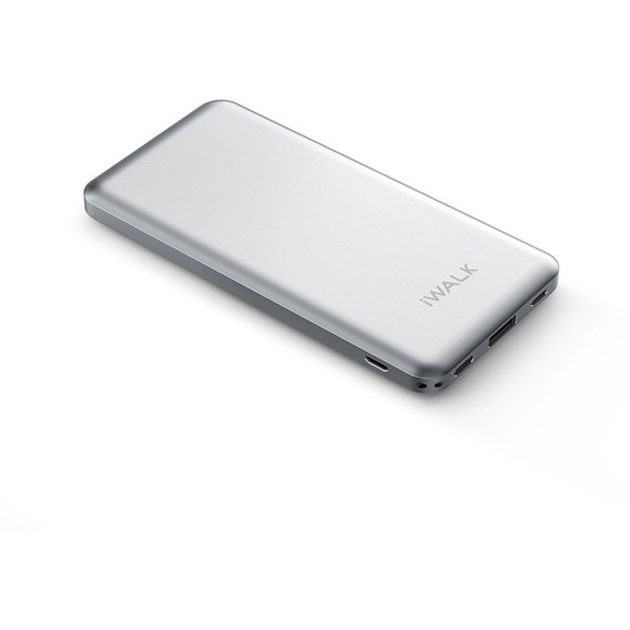 Внешний аккумулятор iWALK Power Bank Chic 10000mAh Silver (UBC10000P)