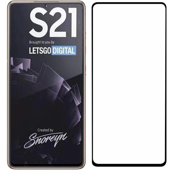 Аксессуар для смартфона Tempered Glass Black for Samsung G991 Galaxy S21