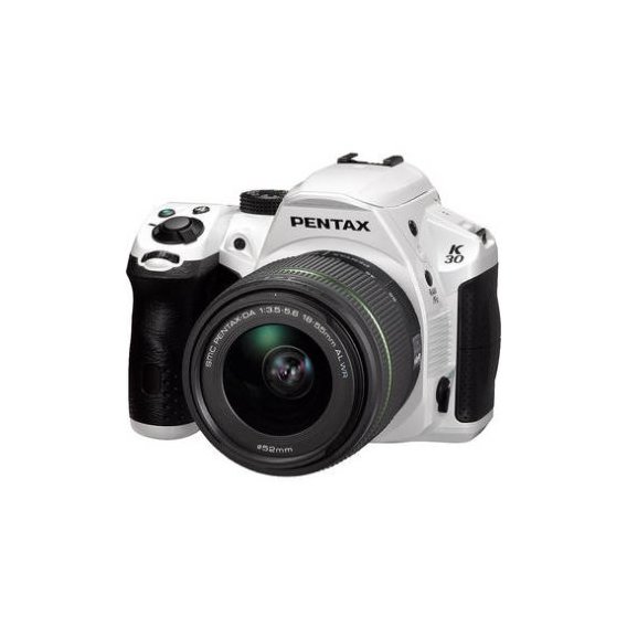 Pentax K-30 Kit (DA 18-55mm) WR White