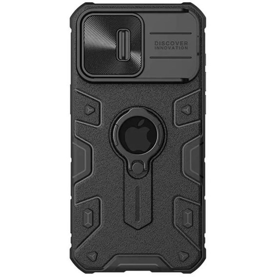 Аксессуар для iPhone Nillkin CamShield Armor Black for iPhone 15 Pro Max