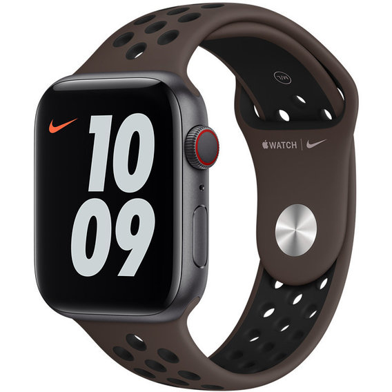 Аксессуар для Watch Apple Sport Band Nike Ironstone/Black (MJ6M3) for Apple Watch 42/44/45/49mm