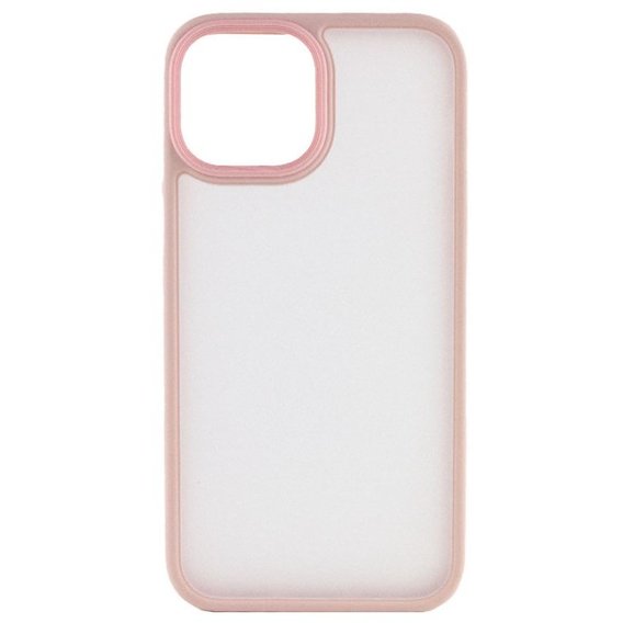 Аксессуар для iPhone Mobile Case TPU+PC Metal Buttons Pink for iPhone 14 Pro Max