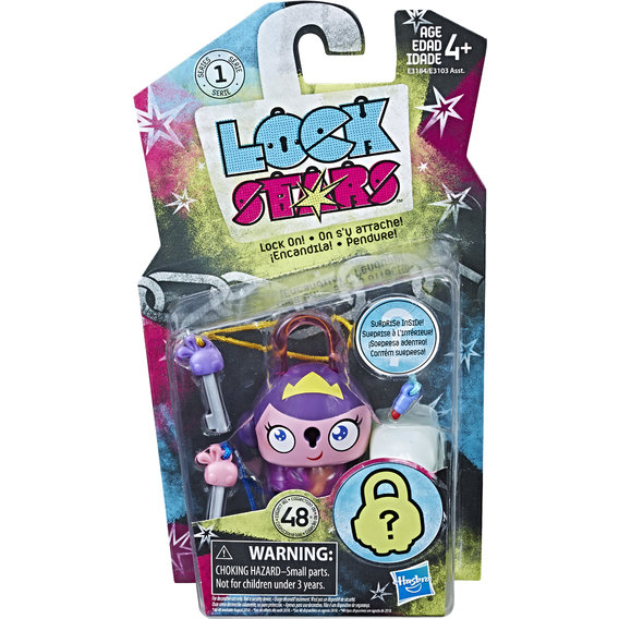 Набор Hasbro Lock Stars «Замочки с секретом» (E3184 OTR LOCK STARS PURPLE PRINCESS)