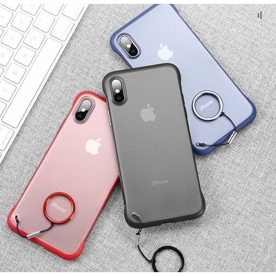 Аксессуар для iPhone LikGus Case Comfort Ring Red for iPhone 8 Plus/iPhone 7 Plus