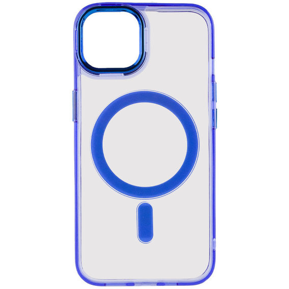 Аксессуар для iPhone Epik TPU Iris with MagSafe Blue for iPhone 14 Pro