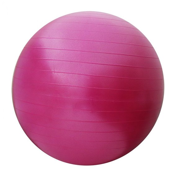 Мяч для фитнеса SportVida Anti-Burst диаметр 55 см розовый (SV-HK0287)