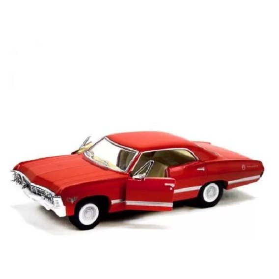 Детская коллекционная машинка Kinsmart Chevrolet Impala KT5418W (красная)