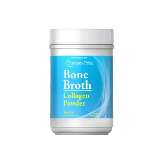 

Puritans Pride Bone Broth Collagen Powder Коллаген со вкусом ванили 450 г