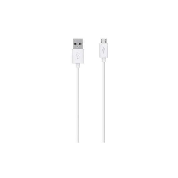 Кабель Belkin USB Cable to microUSB MIXIT 2m White (F2CU012bt2M-WHT)