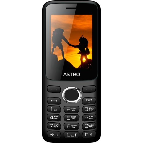 Мобильный телефон ASTRO A246 Black (UA UCRF)