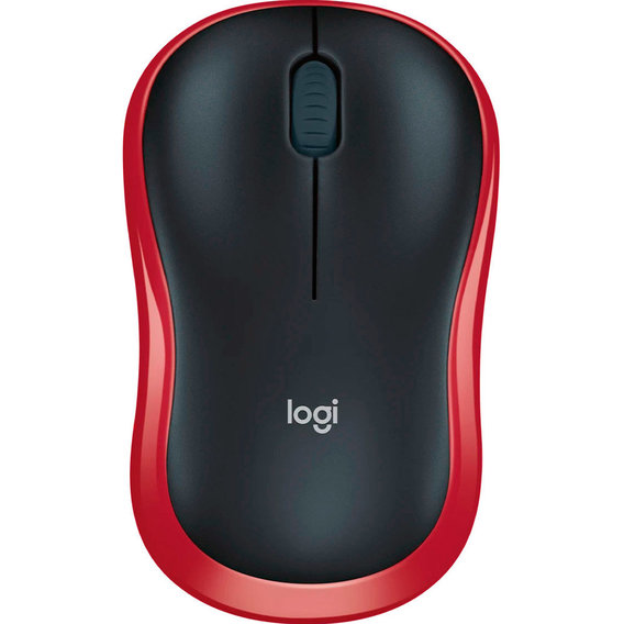 Мышь Logitech M185 red (910-002237)