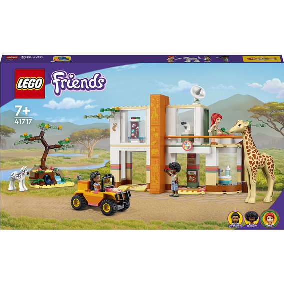 Конструктор LEGO Friends Спасательная станция Мии для диких зверей (41717)