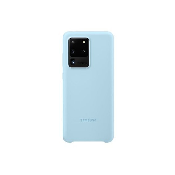 Аксессуар для смартфона Samsung Silicone Cover Sky Blue (EF-PG988TLEGRU) for Samsung G988 Galaxy S20 Ultra