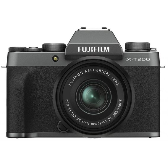 Fujifilm X-T200 kit (15-45mm) Dark Silver Официальная гарантия