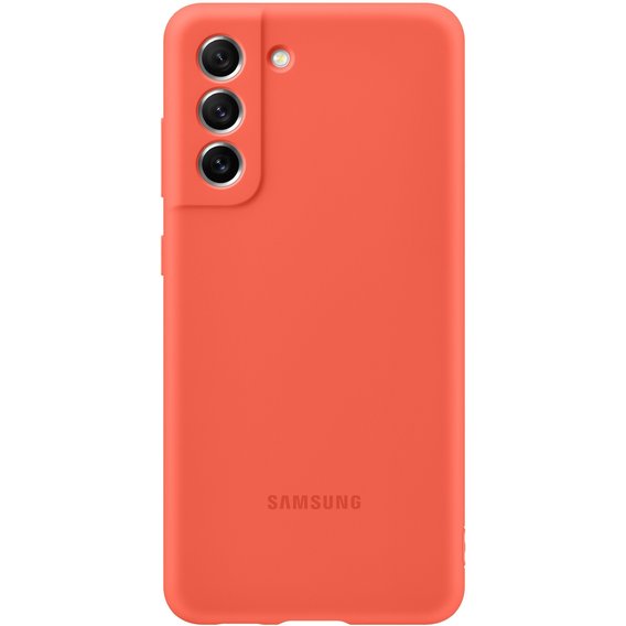 Аксессуар для смартфона Samsung Silicone Cover Coral (EF-PG990TPEGRU) for Samsung G990 Galaxy S21 FE