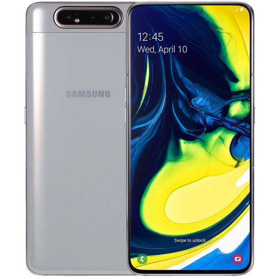 Смартфон Samsung Galaxy A80 2019 8/128GB Ghost White A805F
