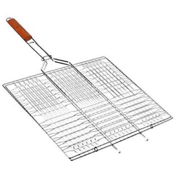 Решетка для барбекю Решетка-гриль Stenson плоская мини 58х34х22 см