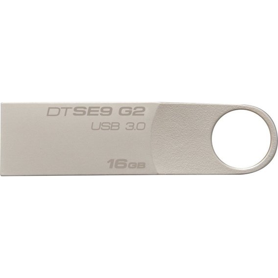 USB-флешка Kingston 16GB DataTraveler SE9H G2 USB 3.0 Silver (DTSE9G2/16GB)