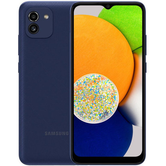 Смартфон Samsung Galaxy A03 3/32GB Blue A035