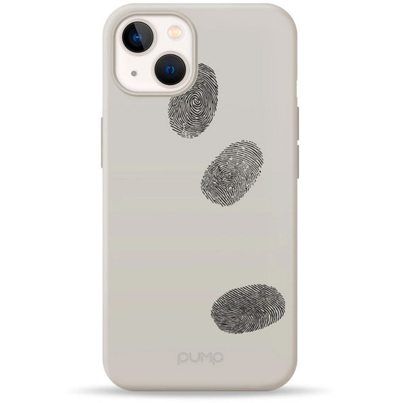 Аксессуар для iPhone Pump Silicone Minimalistic Case Fingerprints (PMSLMN13-6/239) for iPhone 13