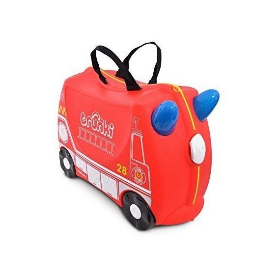 Детский чемодан для путешествий Trunki Frank FireTruck (0254-GB01-UKV)