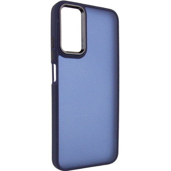 Аксессуар для смартфона Epik TPU+PC Lyon Frosted Case Navy Blue for Motorola Moto G54 / G54 Power