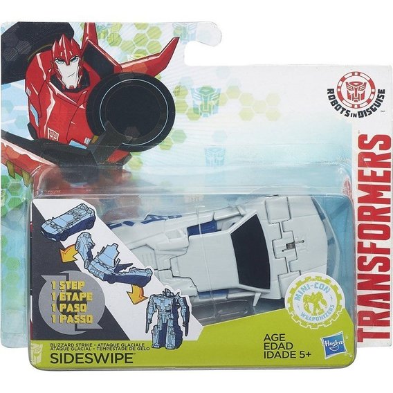 TRANSFORMERS Hasbro Трансформеры Роботс-ин-Дисгайс: Уан-Стэп Sideswipe (B0068_B6807)