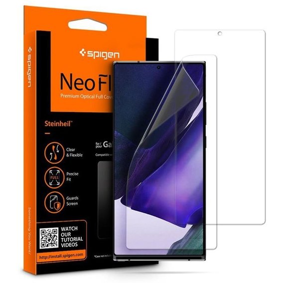 Аксессуар для смартфона Spigen Screen Protector Neo Flex HD 2 Pack (AFL01357) for Samsung N985 Galaxy Note 20 Ultra