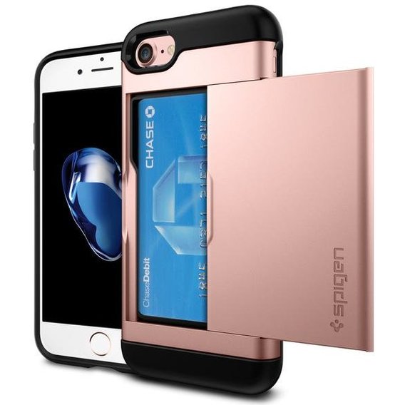 Аксессуар для iPhone Spigen Slim Armor CS Rose Gold (Spigen-042CS20454) for iPhone 8/iPhone 7