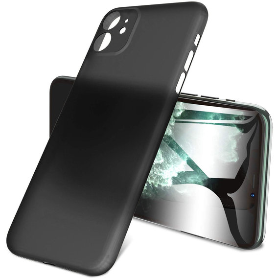Аксессуар для iPhone LikGus Case Ultrathin 0,3mm Black for iPhone 11