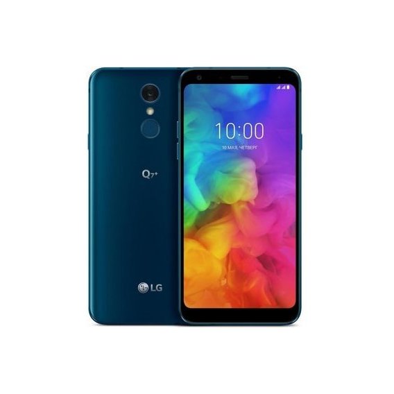 Смартфон LG Q7+ 4/64GB Single Moroccan Blue