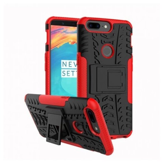 Аксесуар для смартфона Mobile Case Shield Shockproof Red for OnePlus 5T