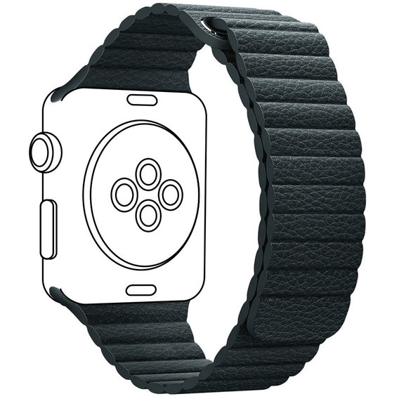 Аксессуар для Watch Armorstandart Leather Loop Blue (ARM57839) for Apple Watch 38/40/41mm