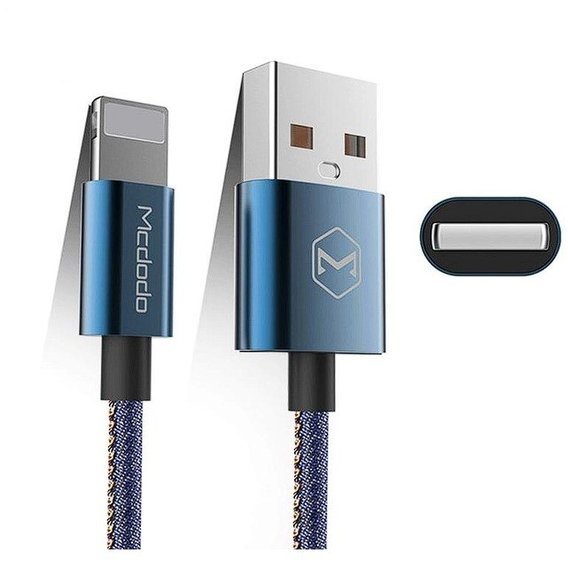 Кабель Mcdodo USB Cable to Lightning 1.2m Blue