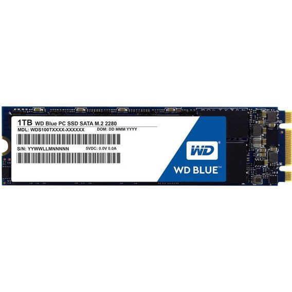 Western Digital SSD M.2 2280 1TB (WDS100T1B0B)